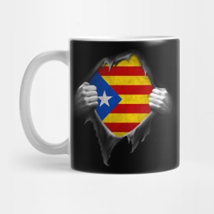 Catalonia Flag Catalan Roots DNA Pride Gift Mug